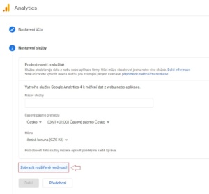 Jak založit účet Google Analytics 5